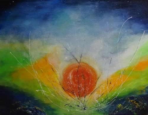 SabineKorndörfer-LuziferderLichtbringer-Acryl-80-60-140